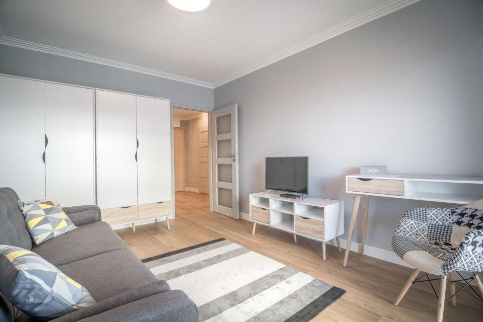 Cztery Oceany 808 Apartment กดัญสก์ ภายนอก รูปภาพ